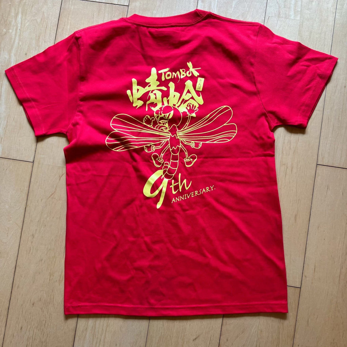 蜻蛉Tシャツ【9周年】バックスタイル