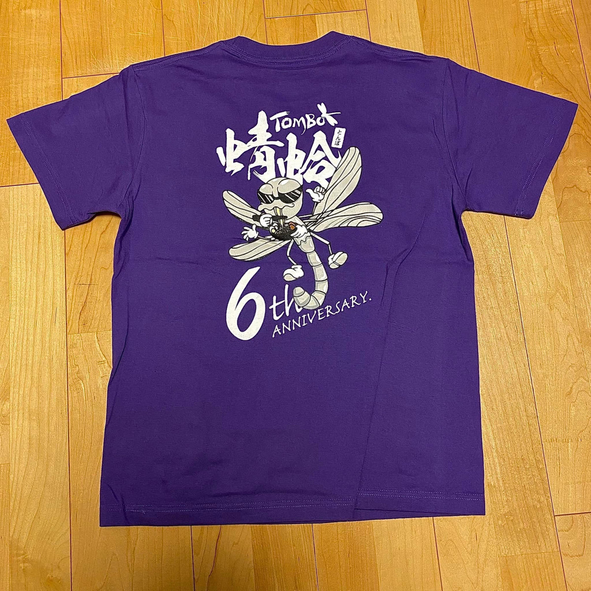 蜻蛉Tシャツ【6周年】銀ヤンマ＆ラーメン