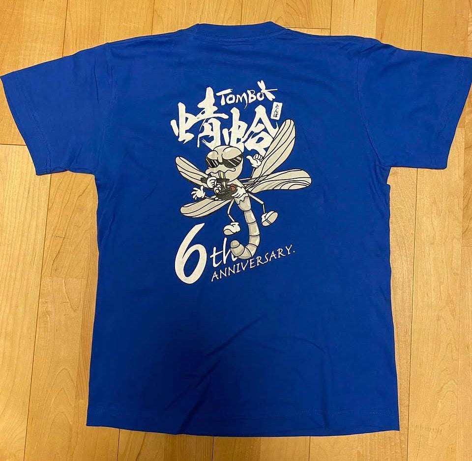 蜻蛉Tシャツ【6周年】銀ヤンマ＆ラーメン