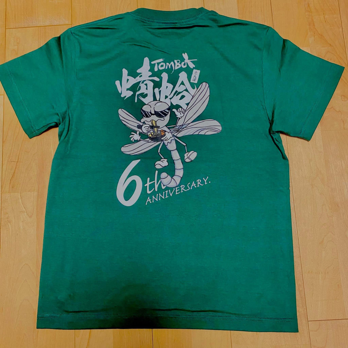 蜻蛉Tシャツ【6周年】銀ヤンマ＆ラーメン
