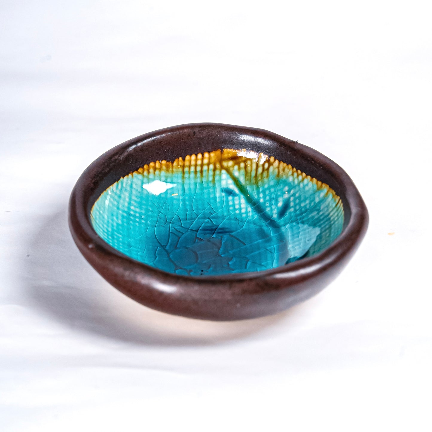 Sashi-Choco “Chigiri” Small Plate (Deep Tone)