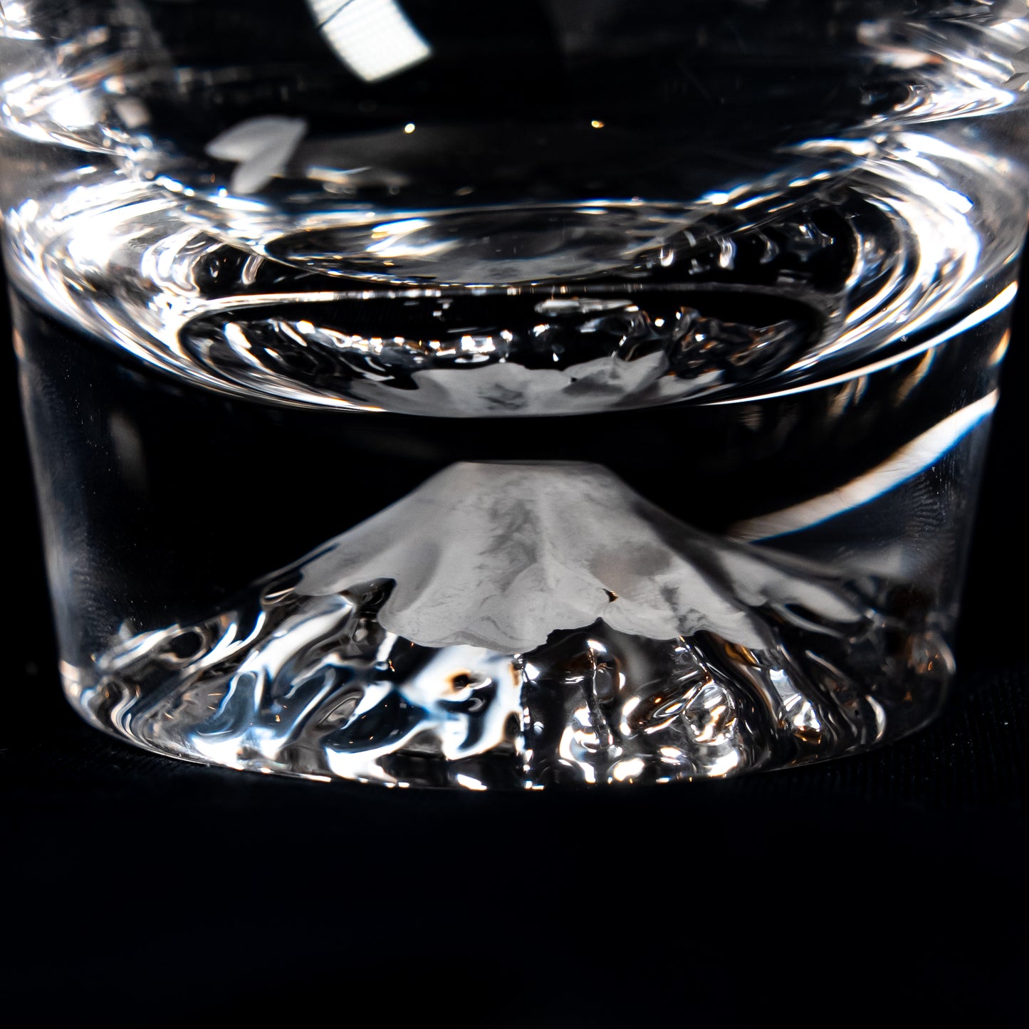 Sakura Kiriko Mt. Fuji Rock Glass