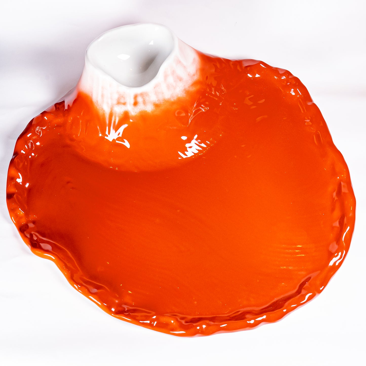 Mt. Fuji Volcano Plate (red)