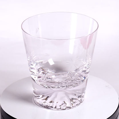 Sakura Kiriko Mt. Fuji Rock Glass